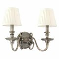 Hudson Valley Charleston 2 Light Wall Sconce 1742-AGB